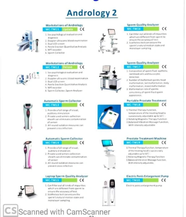 Andrology Machines